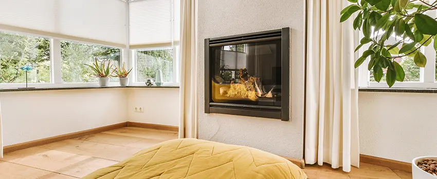 Residential Fireplace Ceramic Glass Installation in Norwich, CT
