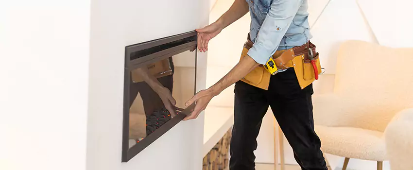 Metal Fireplace Installation in Norwich, Connecticut
