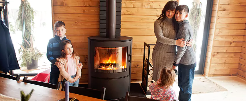 Morso Cast Iron Fireplace Insert Installation in Norwich, Connecticut