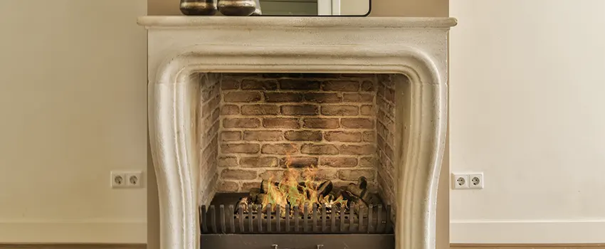 Vintage-style Fireplace Redesign in Norwich, Connecticut