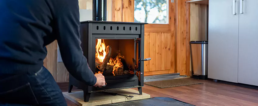Open Hearth Wood Fireplace Installation in Norwich, CT