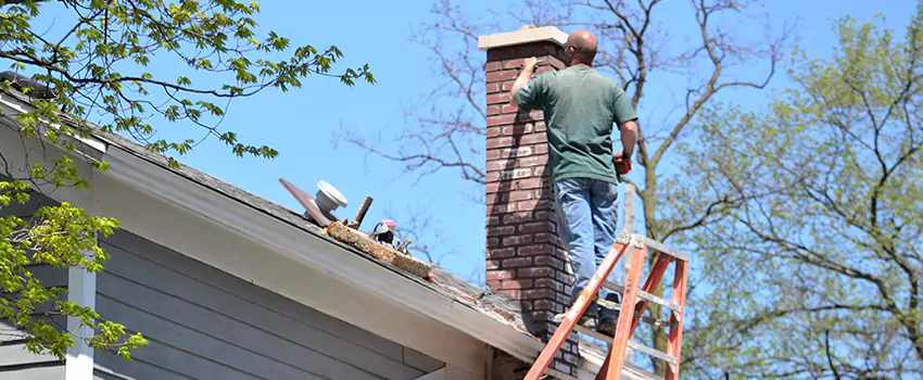 Vinyl and PVC Chimney Flashing Installation in Norwich, CT
