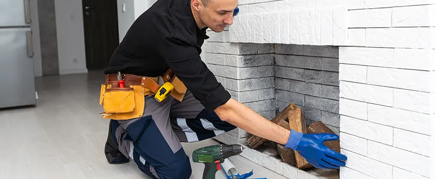 Fireplace Damaged Damper Frame Repair Services in Norwich, Connecticut